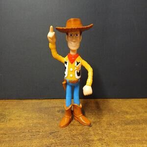 2005 Sheriff Woody 6" McDonald's Pixar Action Figure #8 Disney Toy Story Posable